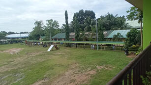 School yard.